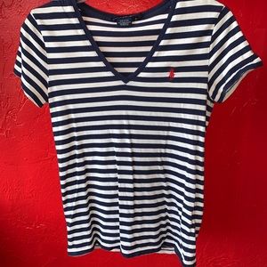 Stripe Polo T-Shirt